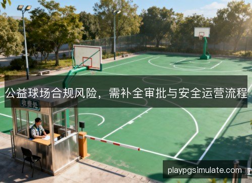 公益球场合规风险，需补全审批与安全运营流程